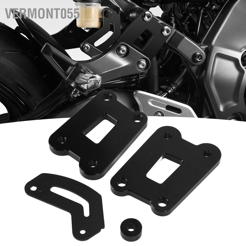 Có thể bán buôn Bộ hạ thấp bàn đạp sau xe máy Thay thế hợp kim nhôm cho MT ‑ 09 MT09 FZ09 FZ 2021 Vermont055 Hàng giao ngay