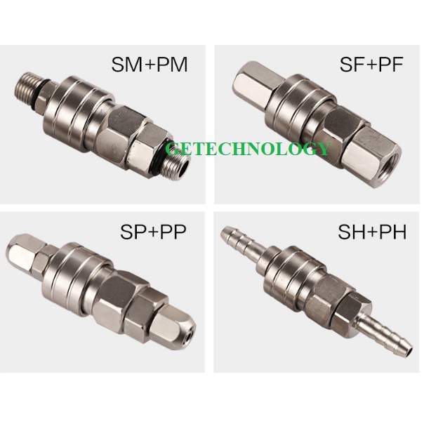 ĐẦU NỐI NHANH PP-SP; PH-SH QUICK COUPLING PP-SP; PH-SH