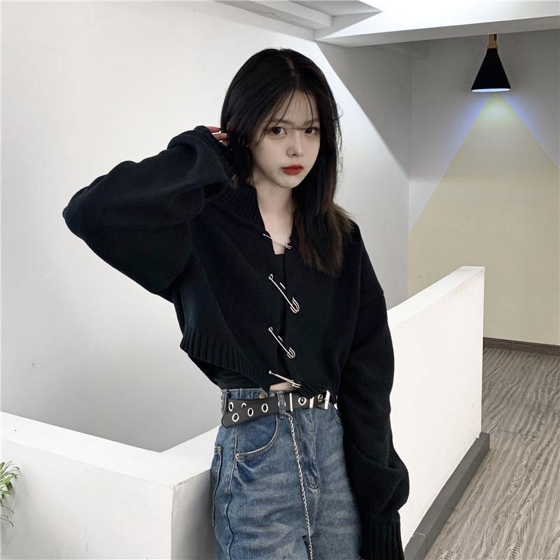 Áo Khoác Croptop Dáng Rộng Ngắn Phong Cách Hàn Quốc Thời Trang Xuân Thu 2022 Mới