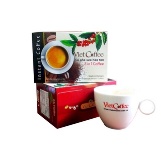 Cà phê hòa tan 3 trong 1 Premium Instant Coffee 18gr x15 gói