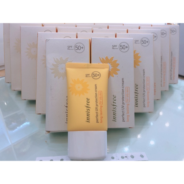 Kem chống nắng Innisfree Perfect UV Protection Cream Long Lasting For Dry Skin