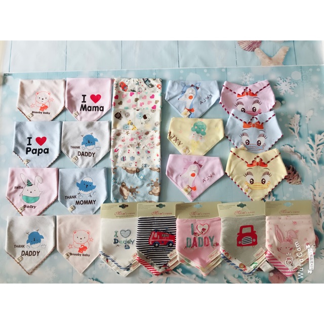 combo yếm cúc bấm