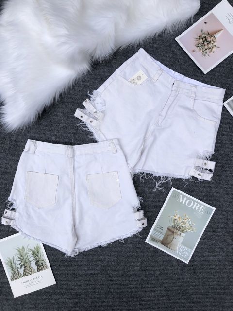 Quần đục lổ 2 bên vải kaki