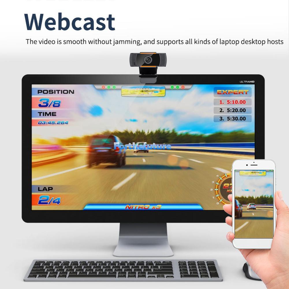 Webcam 720p Hd Usb Tích Hợp Micro Hỗ Trợ Quay Video Ban Đêm | BigBuy360 - bigbuy360.vn