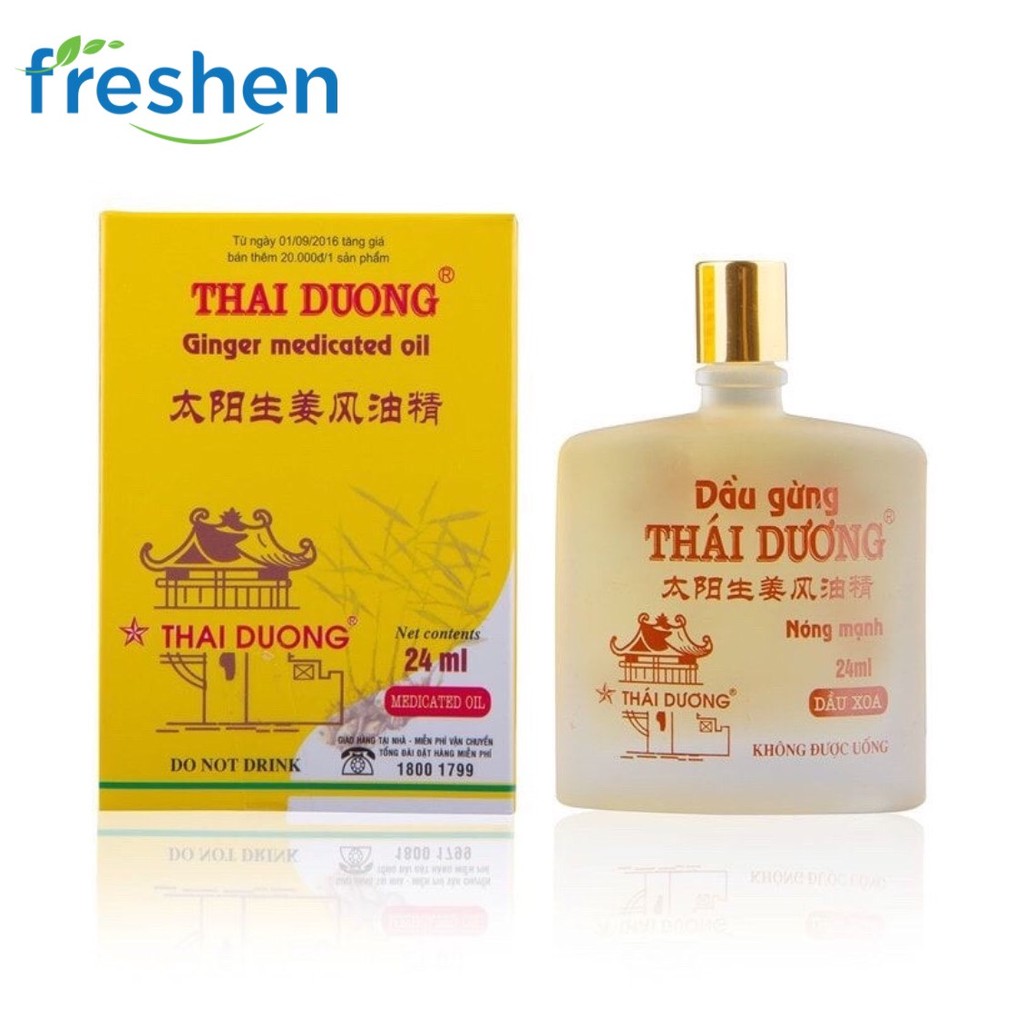 Dầu Gừng Thái Dương 24ml