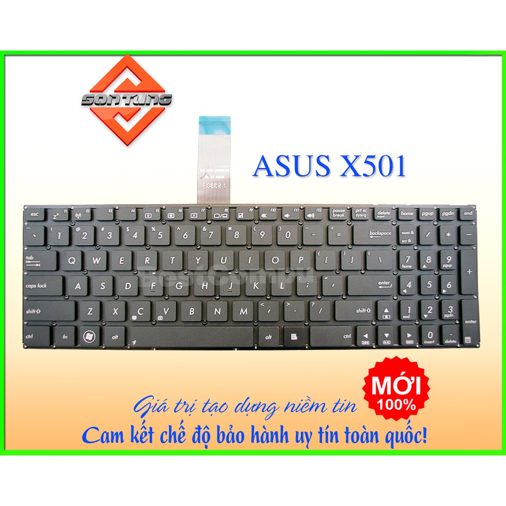 Bàn Phím Laptop Asus X501 X501A X501U X501EI X501X X501XE