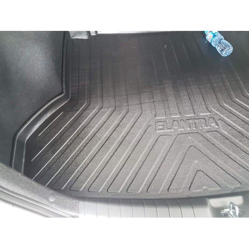Thảm trải sàn cốp xe Elantra 2016 2017 2018 2019 Nhựa dẻo đúc khuân, chống thấm nước, chống ẩm mốc