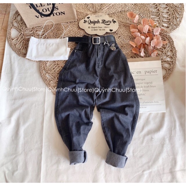 Baggy Jeans Trơn Basic