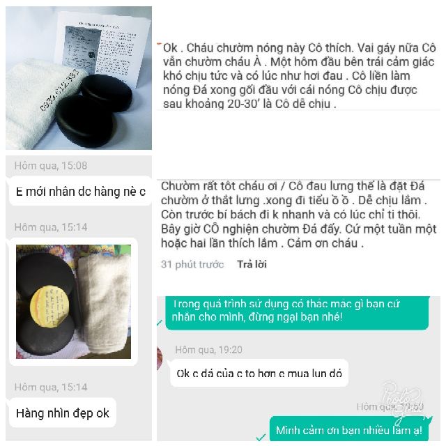 Combo Cặp Đá Chườm Gan TẶNG Khăn Chườm + Bao Tay & Kèm Chi Tiết Kỹ Thuật Chườm Đá