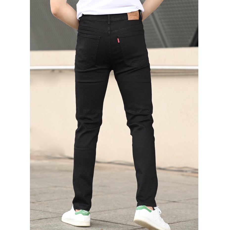 Quần Jean Nam Rách Gối Đơn Giản Năng Động