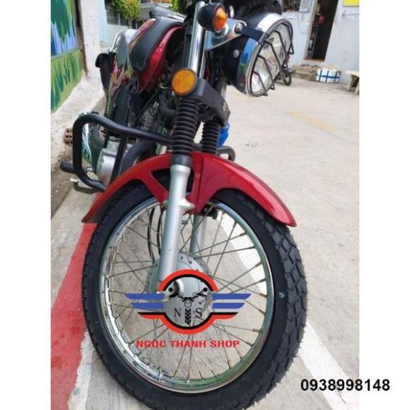 Lốp gai bán địa hình siêu êm không kêu khi chạy size 17  cho GD110 W175 và các dòng xe ...-NTS