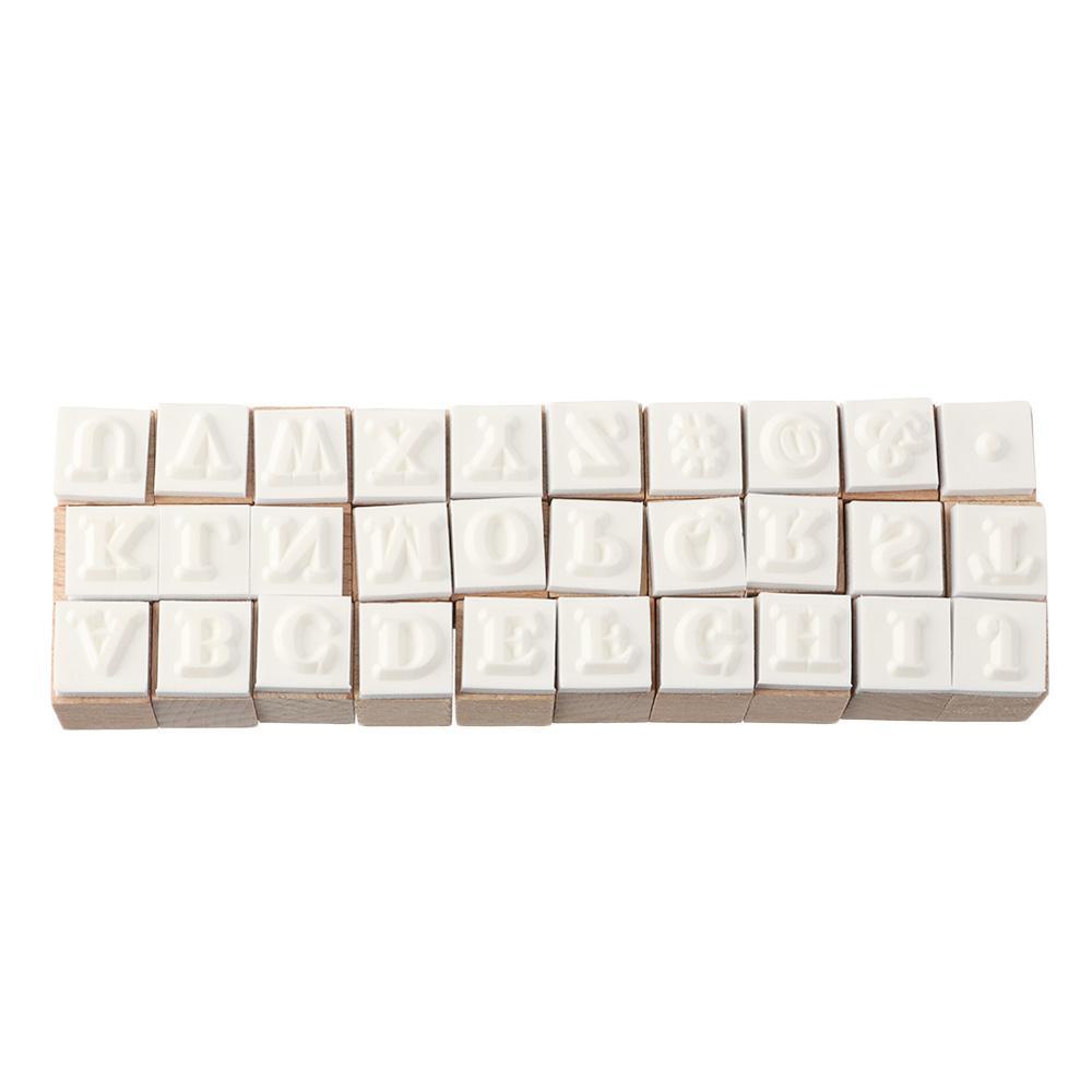 1 Con Dấu In Chữ Bằng Gỗ Phong Cách Retro Trang Trí Sổ Tay DIY