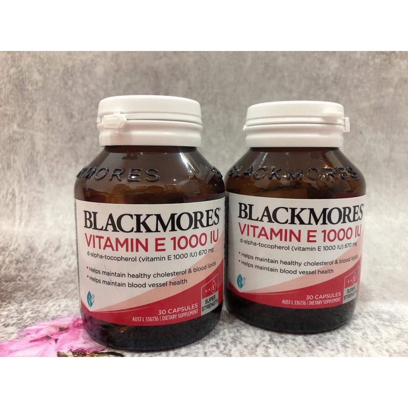 Vitamin E tự nhiên Blackmore VitaminE 1000iu