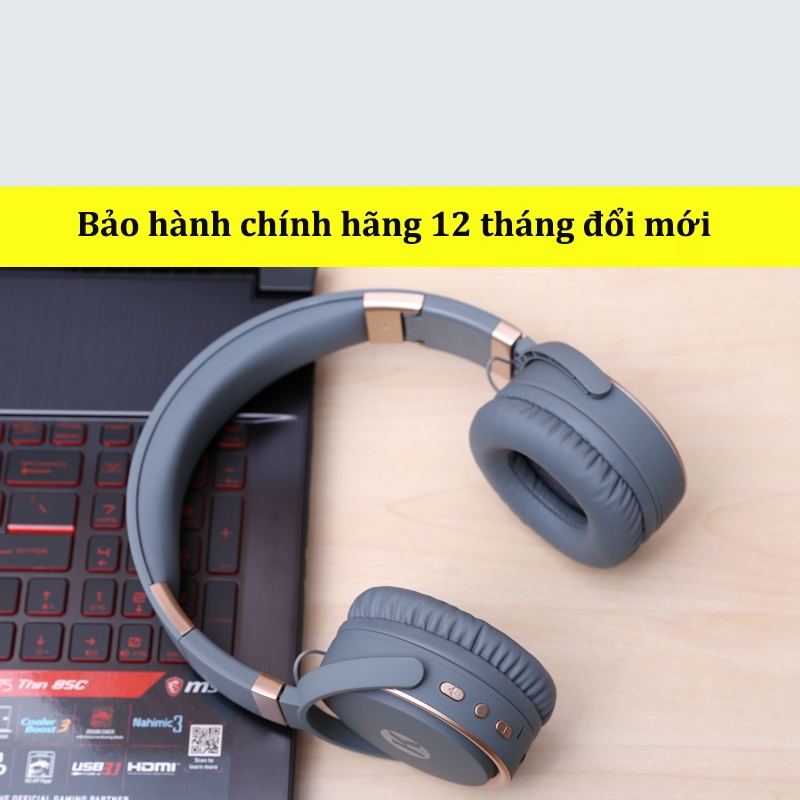Tai Nghe Chụp Tai Bluetooth K6 Có Mic, Âm Bass Cực Chất, Nghe Nhạc Cực Hay Bảo Hành 12 Tháng Noproblemso