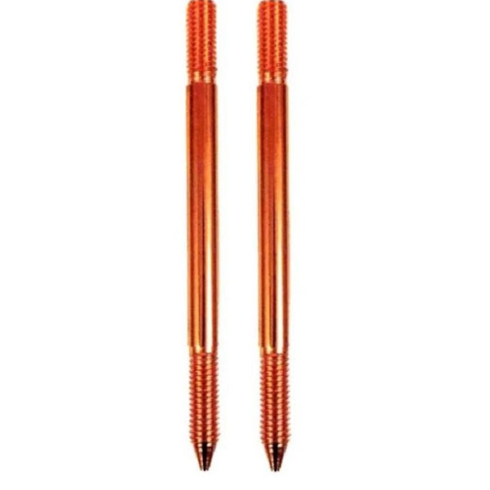 Cọc tiếp địa mạ đồng LOẠI TỐT phi 16 dài 2.4m