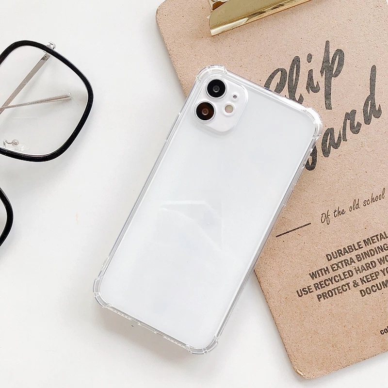 Ốp Điện Thoại Trong Suốt Chống Sốc Cho iPhone 15 Ultra 14 13 12 11 Pro Mini X XS Max XR 7 8 6 Plus 5 5S 5C SE2 SE 4G 5G 2020 2022 2023