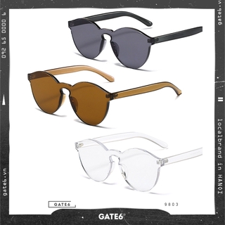 Kính Unisex Thời Trang Vintage - 9803 [Tặng bao da - móc khoá]