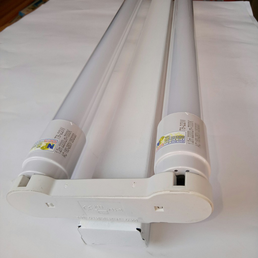 Bộ Bóng Tuýp LED Đôi T8 1.2m 44w Siêu Sáng