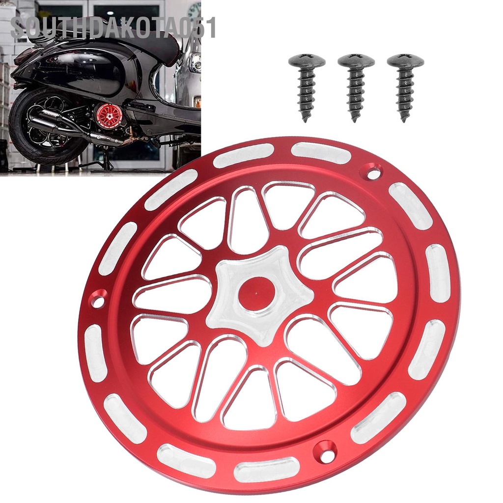 Southdakota051 Vỏ bảo vệ động cơ xe máy bằng hợp kim nhôm Thay thế cho Vespa Sprint Primavera 150 2013‑2021