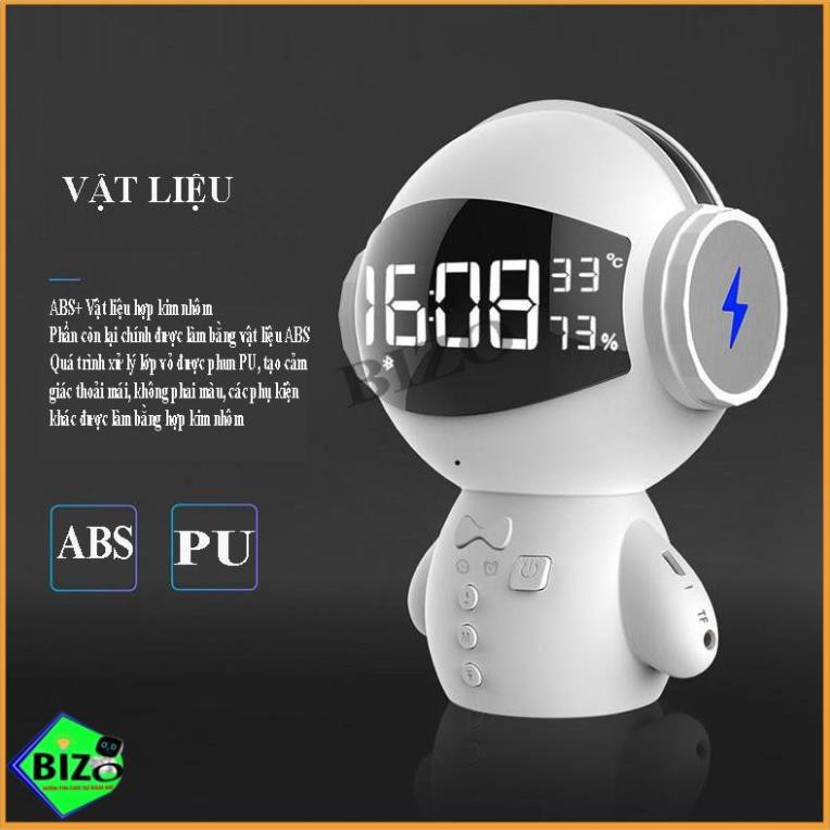 [SIÊU PHẨM CAO CẤP] Loa bluetooth ROBOT thông minh kiêm micro hát karaoke kiêm pin sạc dự phòng 3000mAh