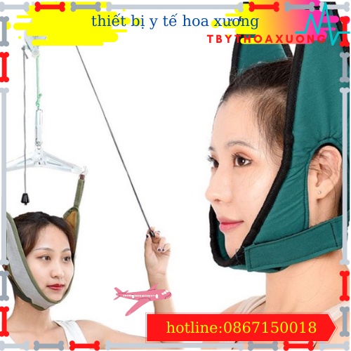 Dụng Cụ Kéo Giãn Cột Sống Cổ ,Đai Treo Tại Nhà (loại 2)