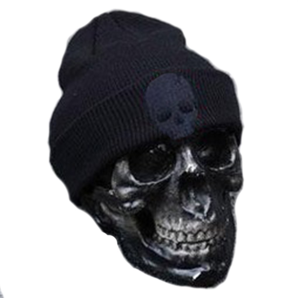 Mũ hip hop Hàn Quốc thiết kế đầu lâu phong cách punk