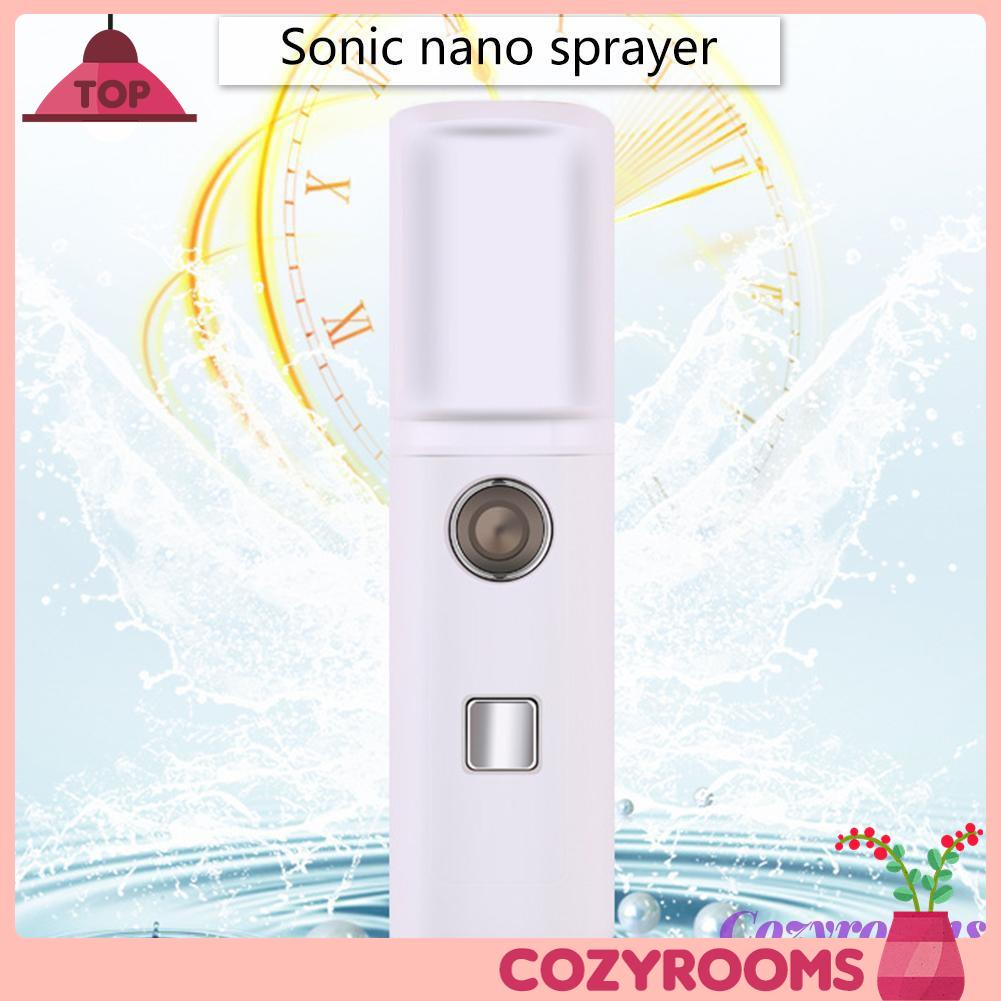(Hàng Mới Về) Máy Phun Sương Nano Dưỡng Ẩm Da Mặt Sạc Usb 20ml