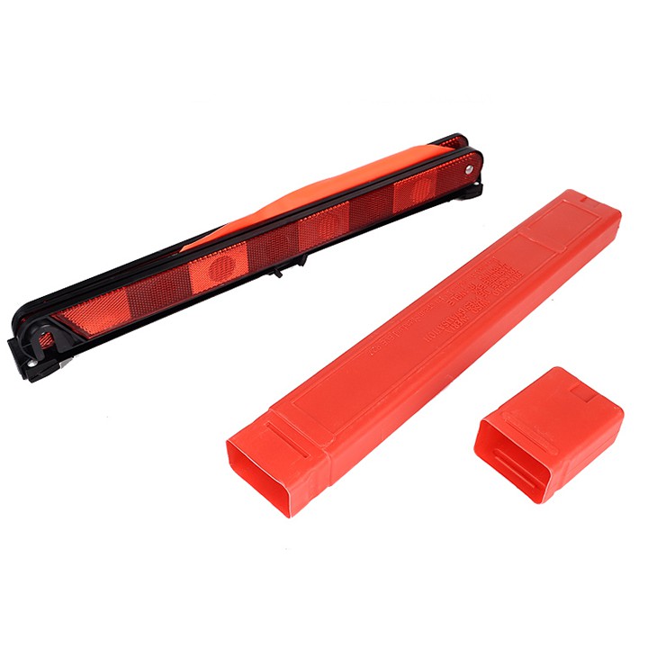 Biển cảnh báo nguy hiểm tam giác phản quang cho ô tô, xe hơi có hộp đựng