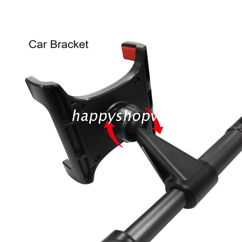 HSV Adjustable Car Stand Holder Headrest Mount Bracket for NS Switch Game Console Smart Cellphones Tablets Accessories