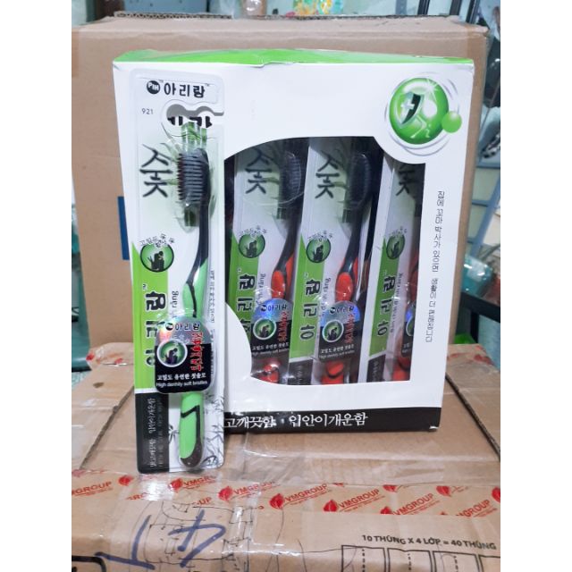 Sỉ hộp bàn chải đánh răng Hàn Quốc 30 cây loại 1 mã 9212