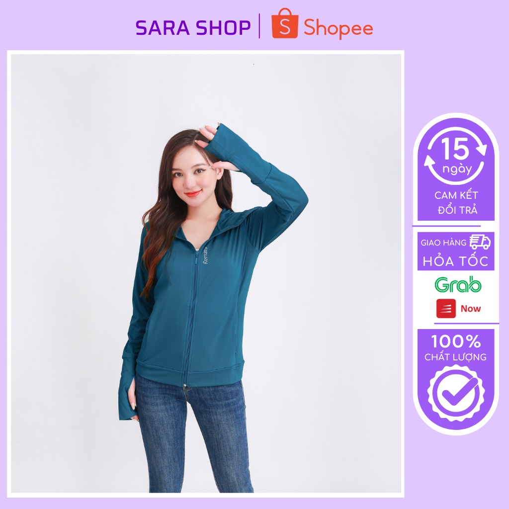 Áo Chống Nắng Nữ Dáng Ngắn Thời Trang Vải Hạt Xoàn Cao Cấp, SARA M43