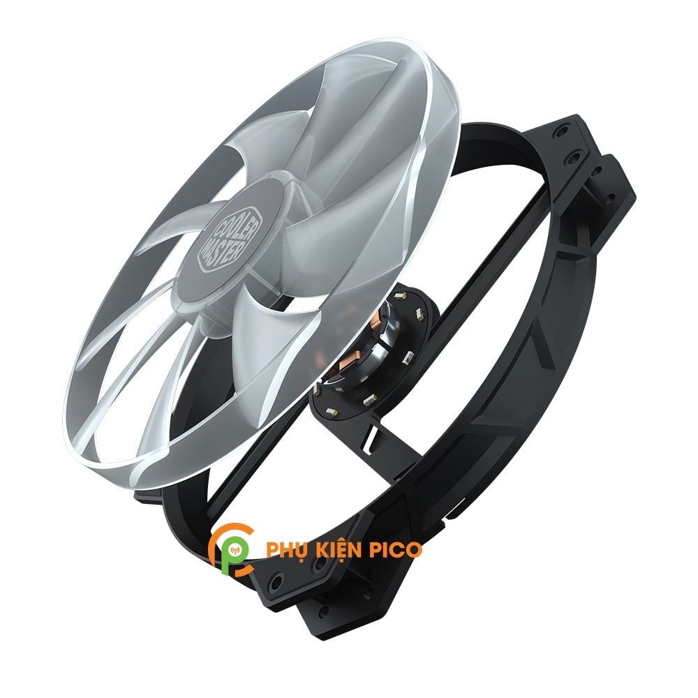 Quạt tản nhiệt Case Cooler Master MF200R ARGB 20CM - Coolermaster MasterFan MF200R ARGB - Fan Case 20cm