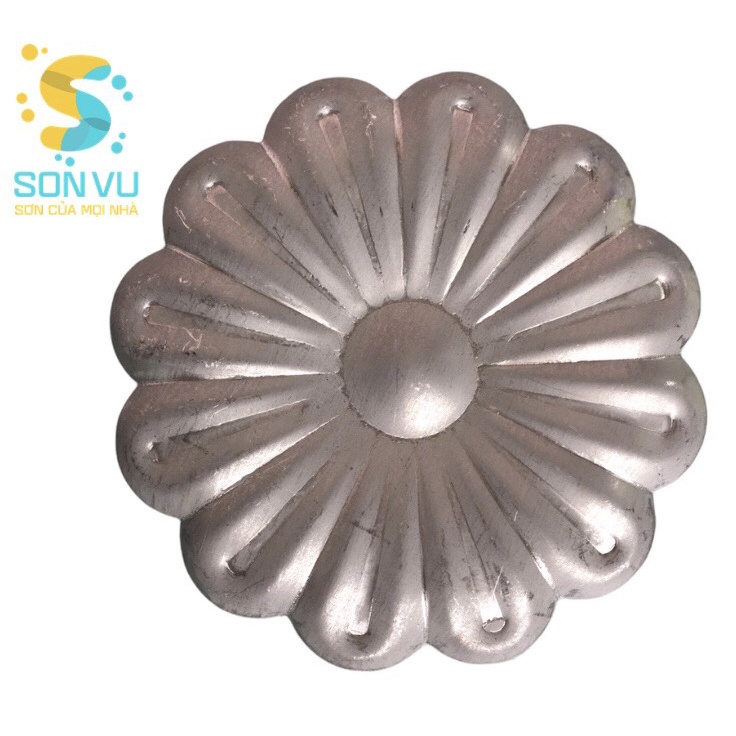 Hoa lá sắt phụ kiện mỹ nghệ - Hoa cúc Sắt ( Sắt dập) - 1.8mm