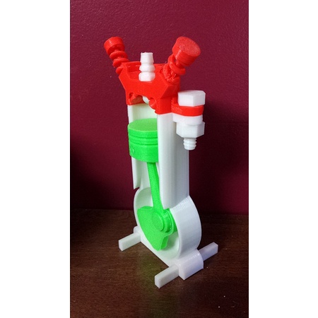 Động cơ đốt trong 4 thì - mô hình hỗ trợ học tập