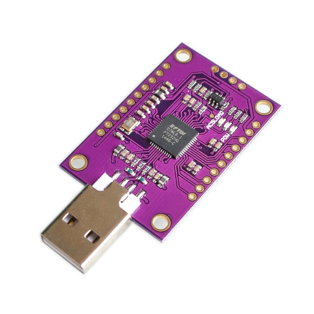 Bảng mạch tiếp hợp tốc độ cao ft232h kết nối USB và UART / I2C đa dụng
