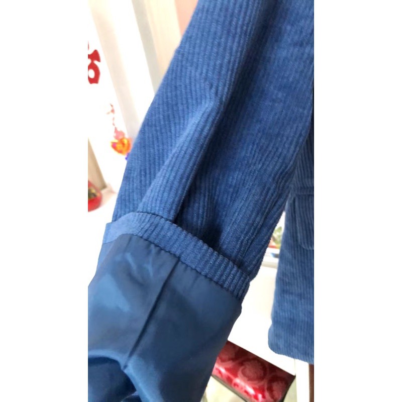 Áo khoác vest nhung hàng đẹp Quảng Châu