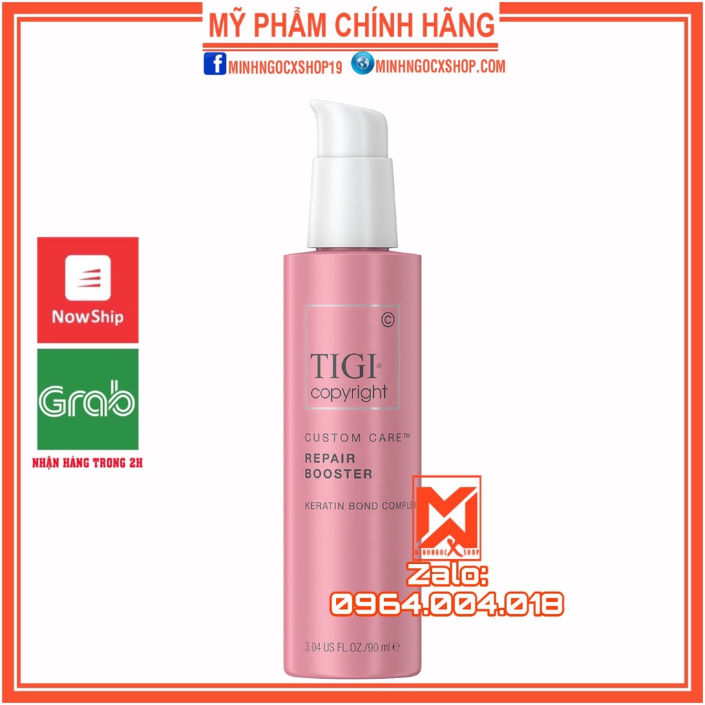 Tăng cường phục hồi cho tóc TIGI COPYRIGHT REPAIR BOOSTER 90ml chính hãng