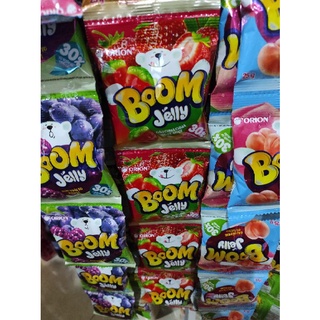 Combo 5 gói kẹo dẻo Boom Jelly Orion trộn 3 vị gói 25g