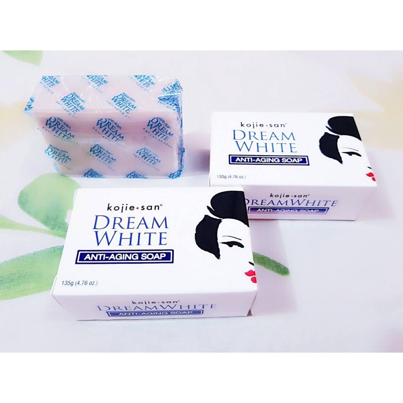 ✅  KojieSan Dream White 135g Xà bông tắm dưỡng trắng da