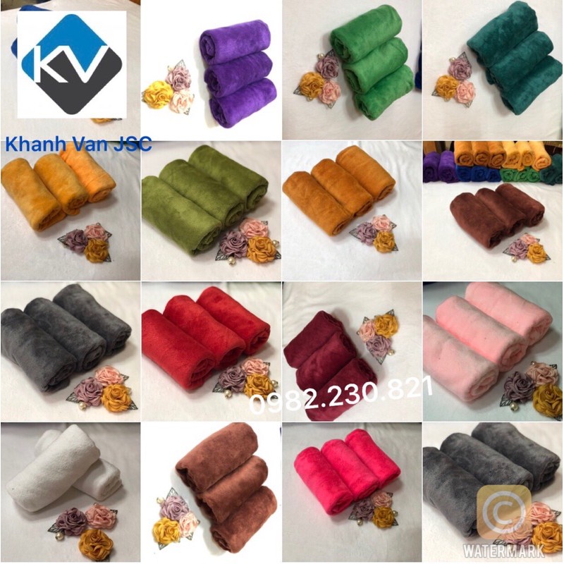 KHĂN GỘI 35x75 CHO SALON SPA