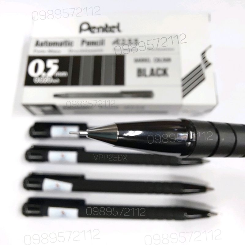 Bút chì kim Pentel A255 nét 0.5mm (hàng chính hãng)