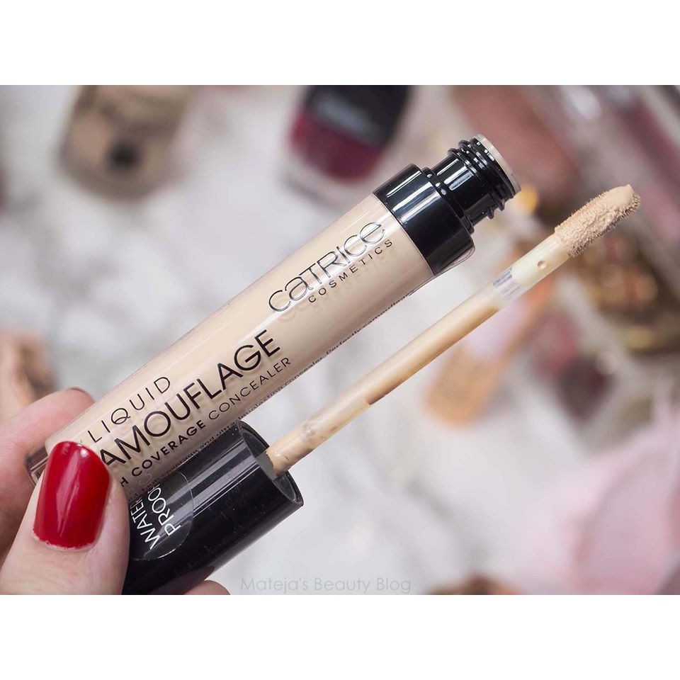 Kem Che Khuyết Điểm Catrice Liquid Camouflage High Coverage Concealer