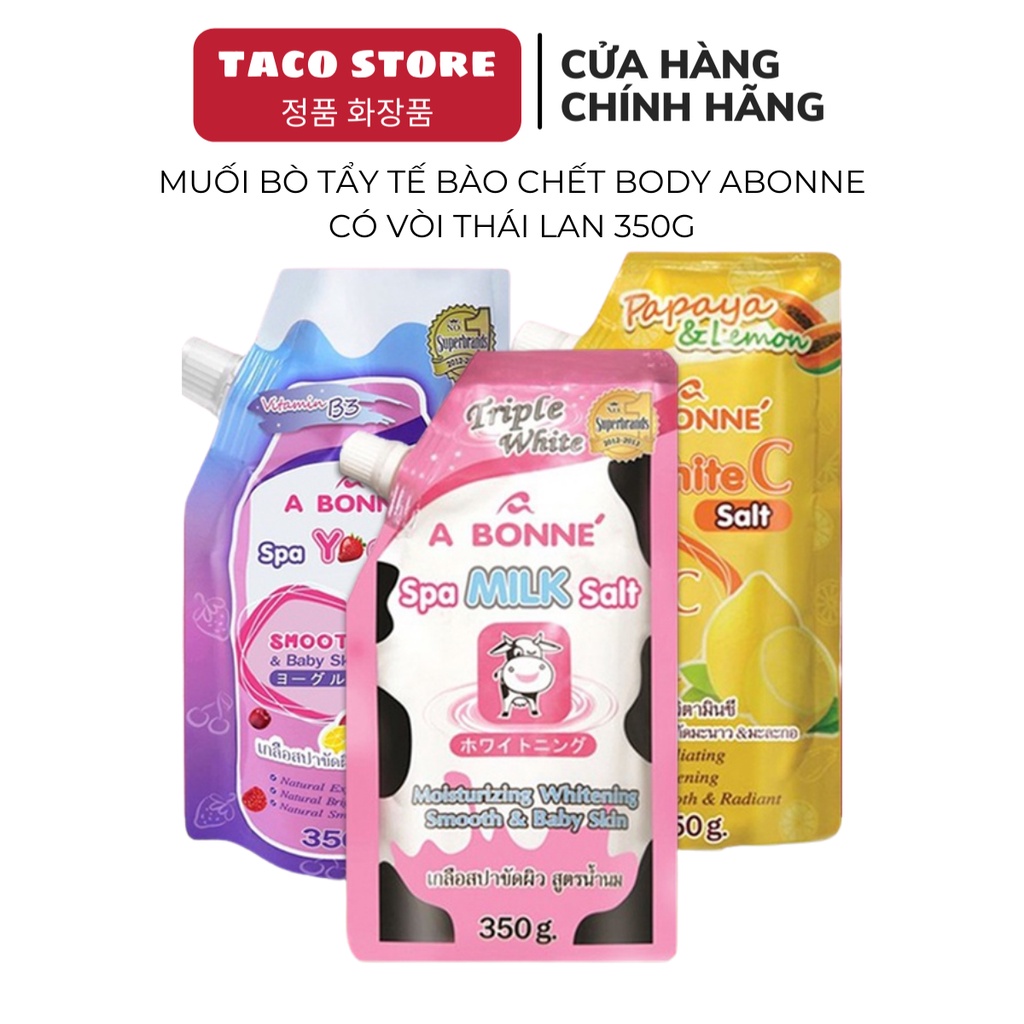 Muối Tắm Tẩy Tế Bào Chết Muối Abonne Body Thái Lan