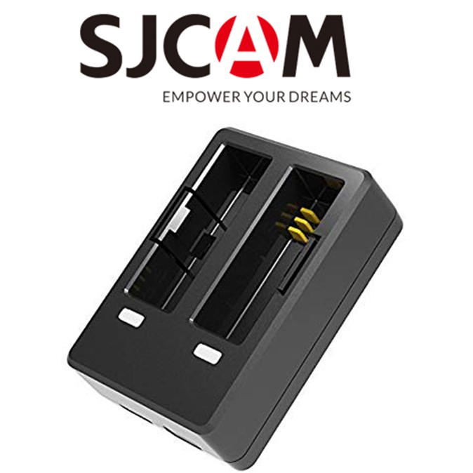 Dock Sạc Pin Đôi Kèm Cáp Cho Camera Hành Trình SJCAM SJ6 - Hãng Phân Phối Chính Thức