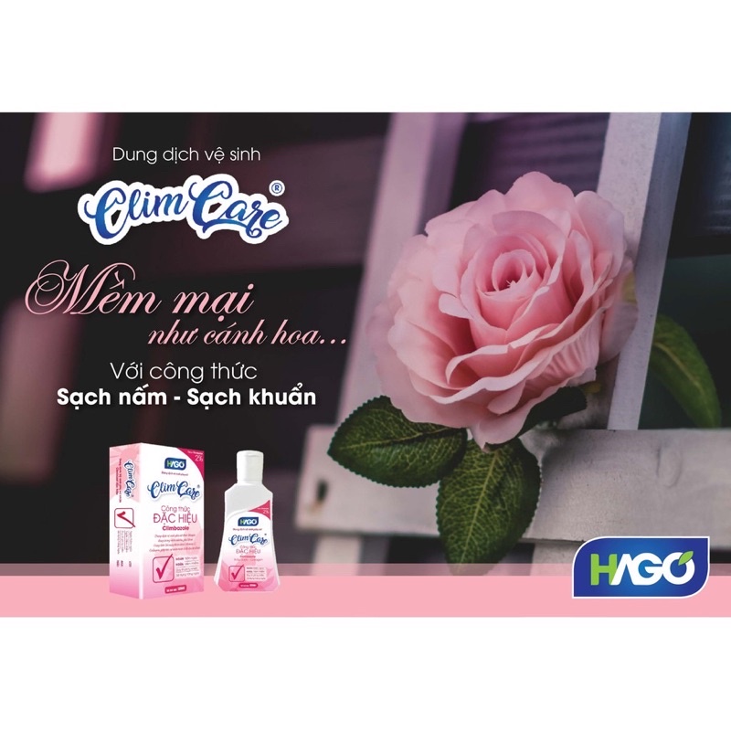 Dung dịch vệ sinh phụ nữ Clim care 60 ml - CN11