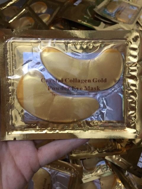 Mặt nạ mắt collagen crystal eye mask - Mặt nạ dưỡng mắt chống thâm - Hady Comestic