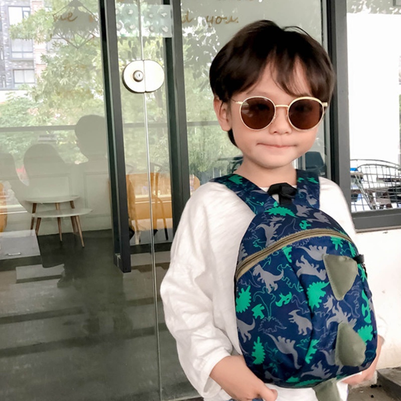 Ba Lô Khủng Long Hoạt Hình 3D Cho Bé