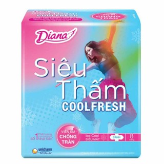 Băng vệ sinh Diana siêu thấm Cool Fresh