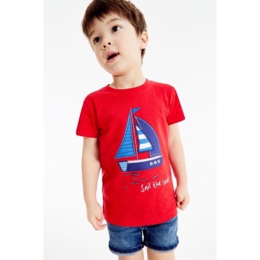 Áo đỏ ngắn tay Next 2-3 tuổi sale
