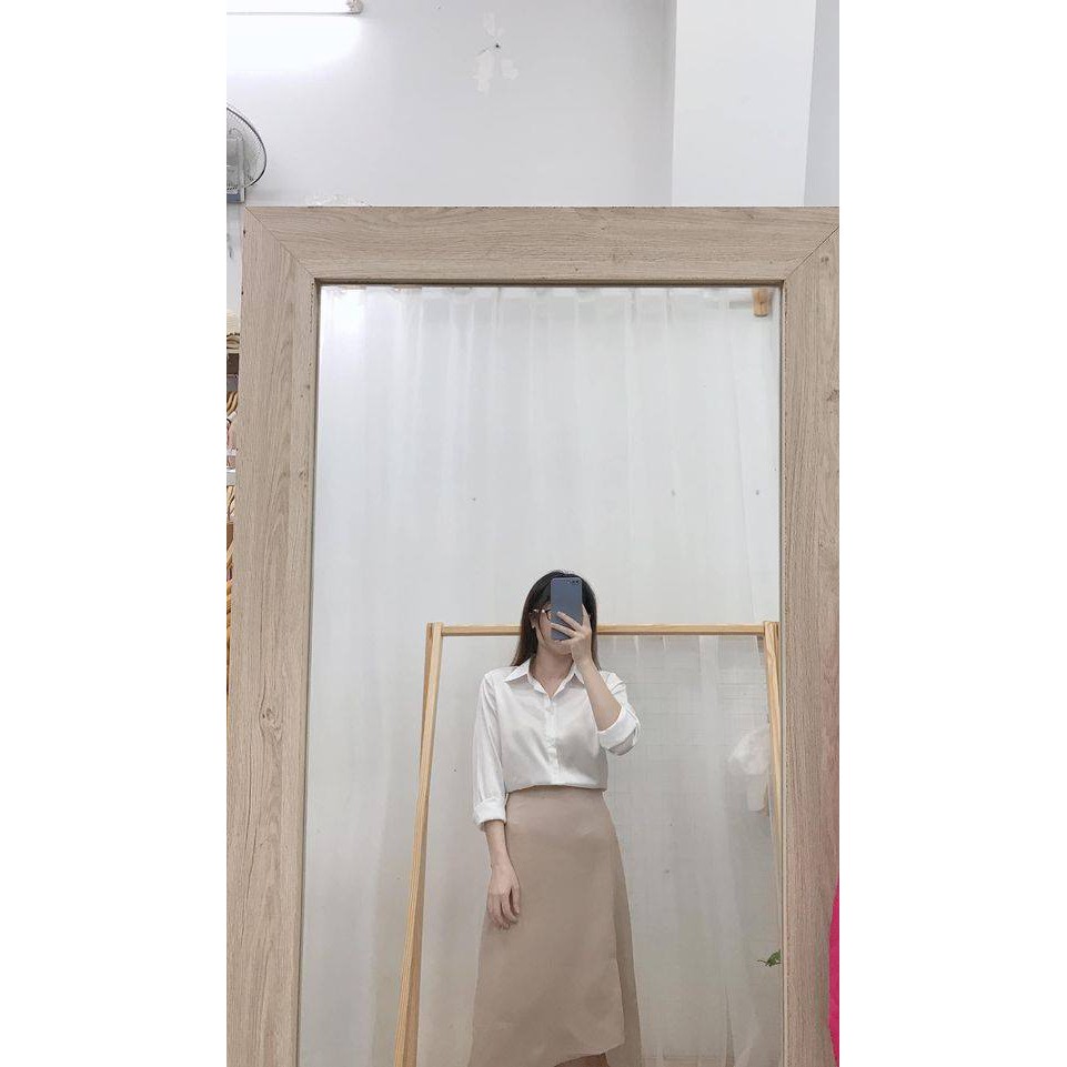 chân váy dài chữ A, xẻ tà mã V115 | BigBuy360 - bigbuy360.vn